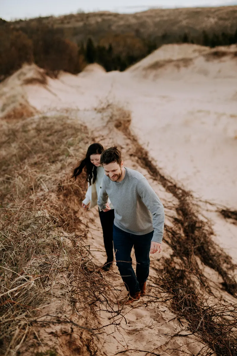 Engagement session in Northern Michigan by Allen-Kent Photography