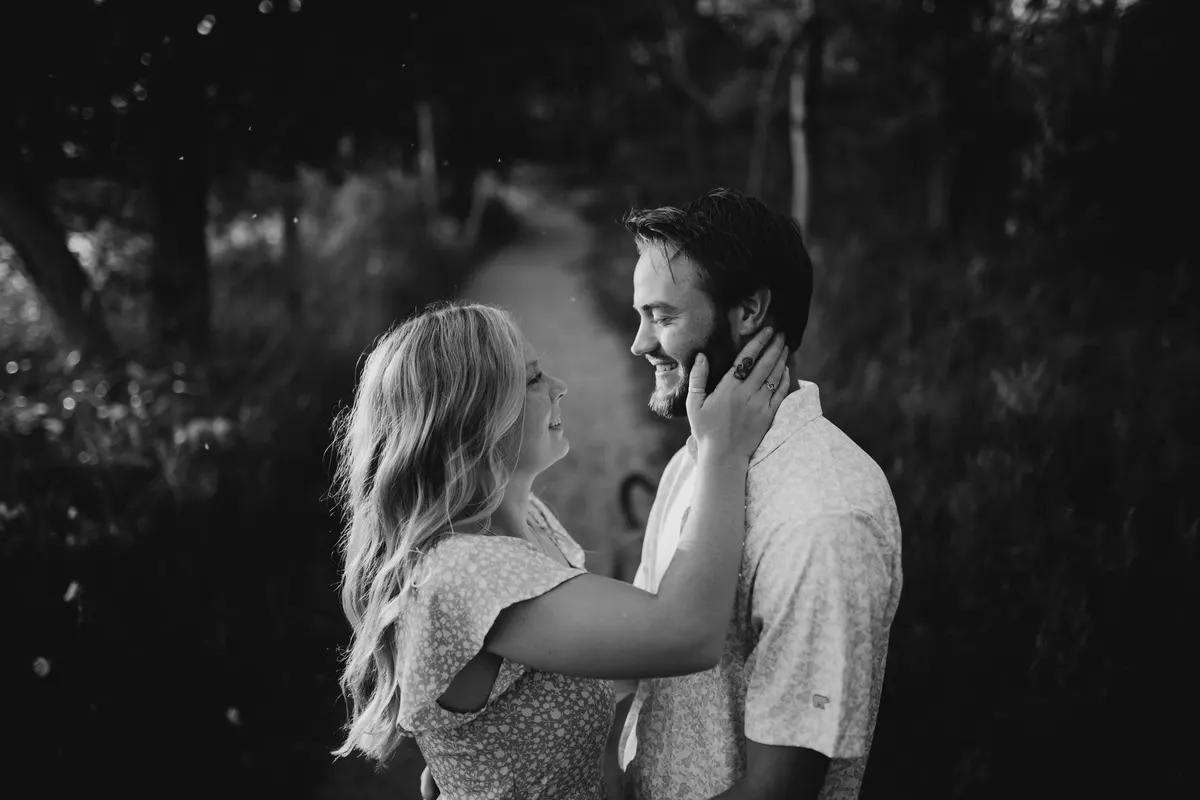 Engagement session in Northern Michigan by Allen-Kent Photography