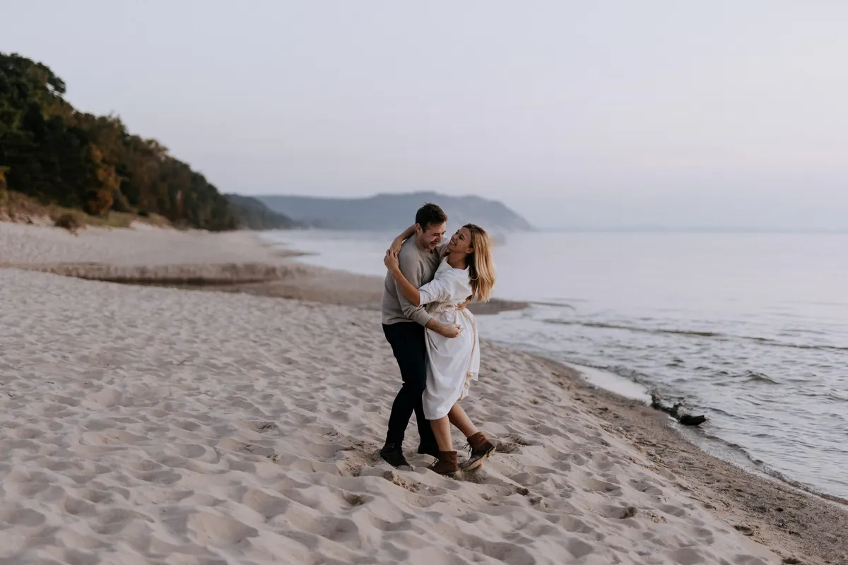 Engagement session in Northern Michigan by Allen-Kent Photography