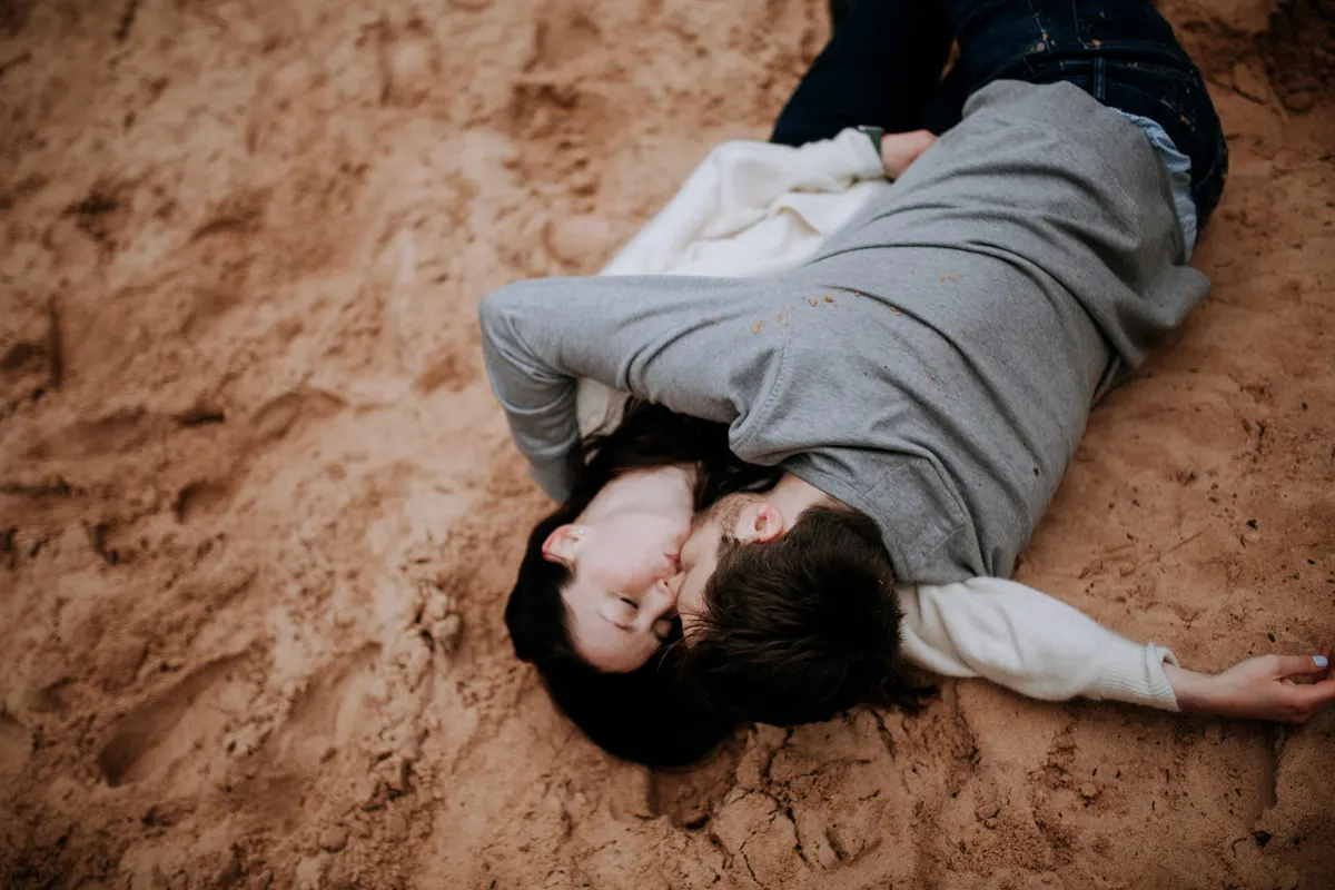 Engagement session in Northern Michigan by Allen-Kent Photography