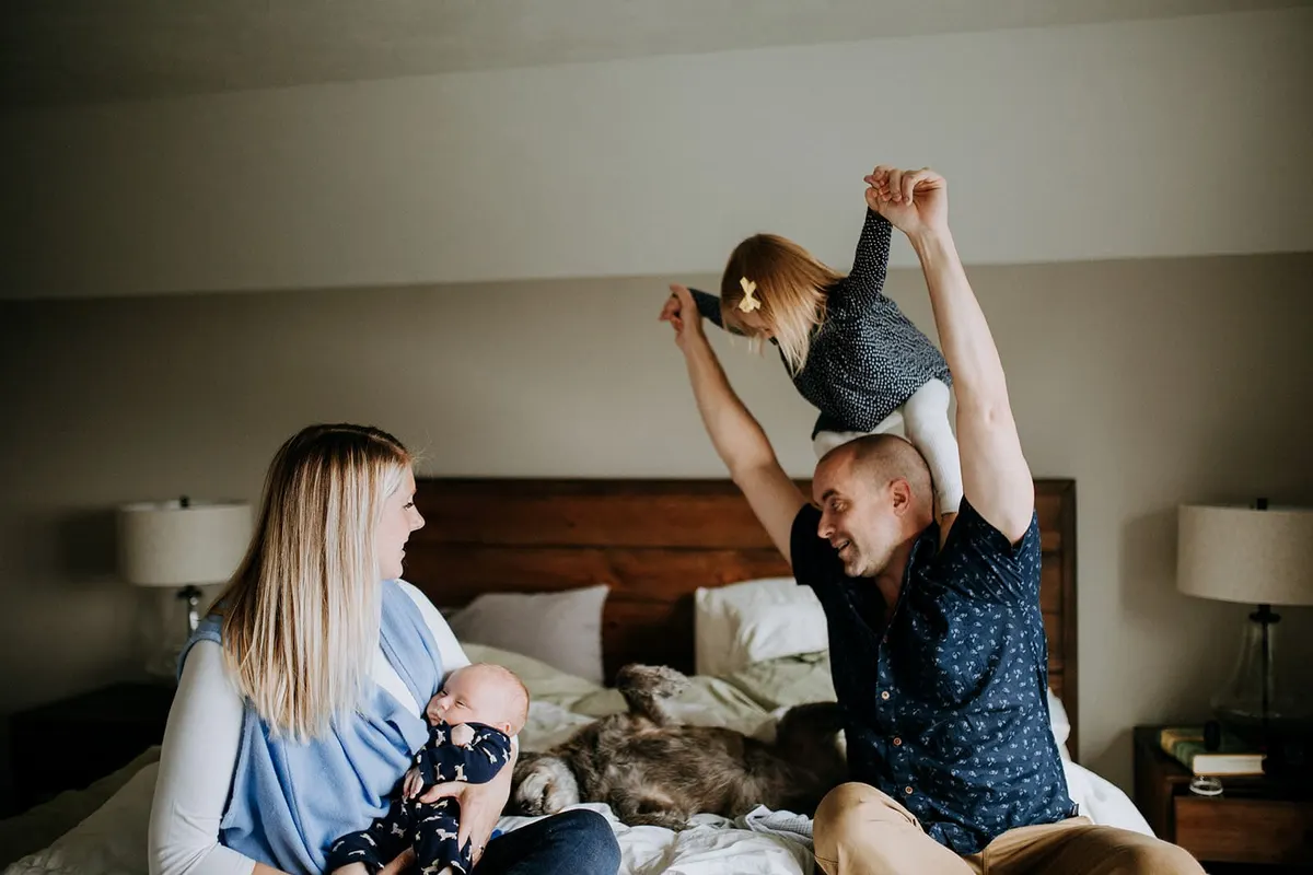 Family portrait session in Northern Michigan by Allen-Kent Photography