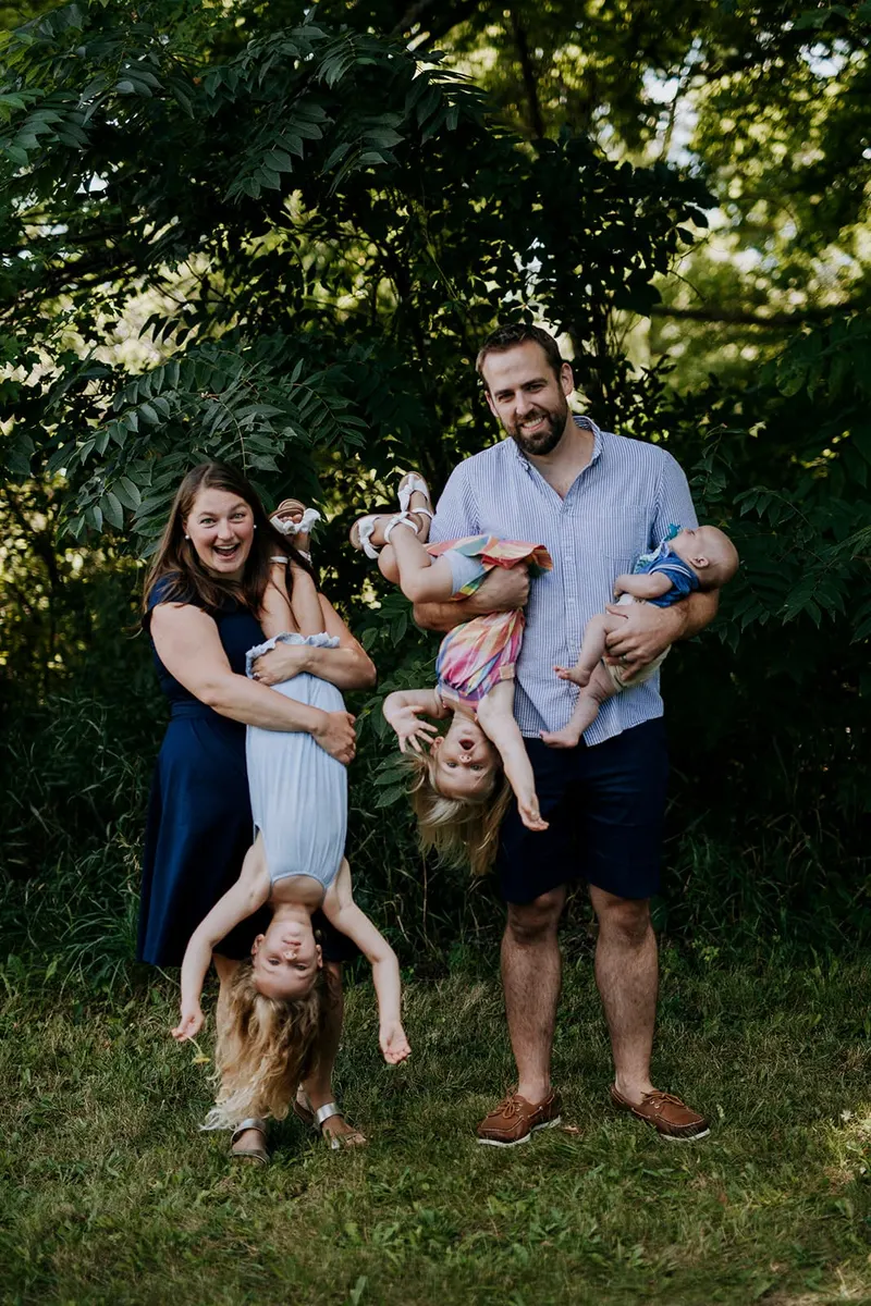 Family portrait session in Northern Michigan by Allen-Kent Photography