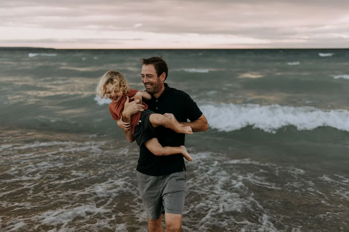 Family portrait session in Northern Michigan by Allen-Kent Photography