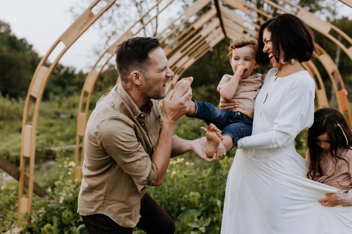 Family portrait session in Northern Michigan by Allen-Kent Photography