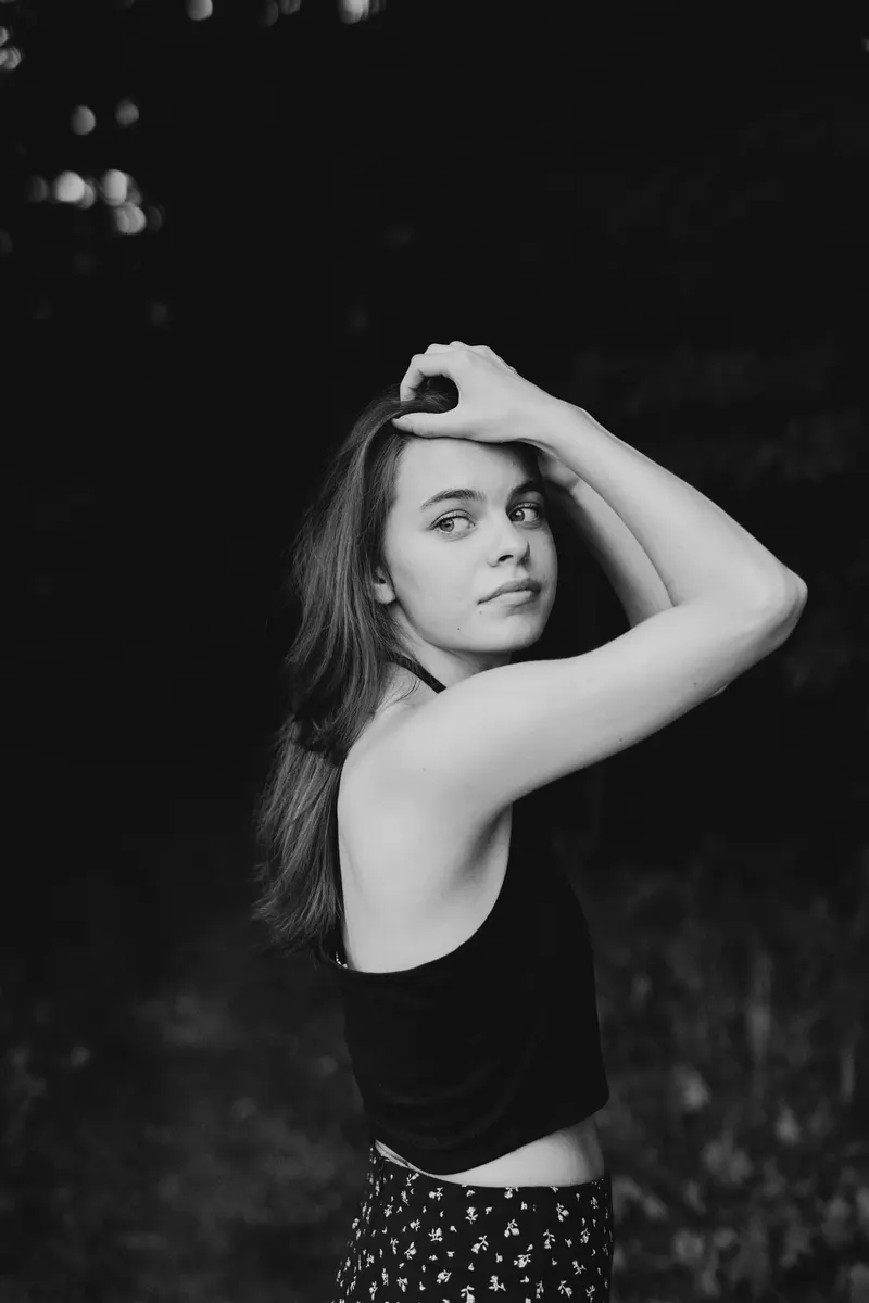 Senior portrait session in Northern Michigan by Allen-Kent Photography