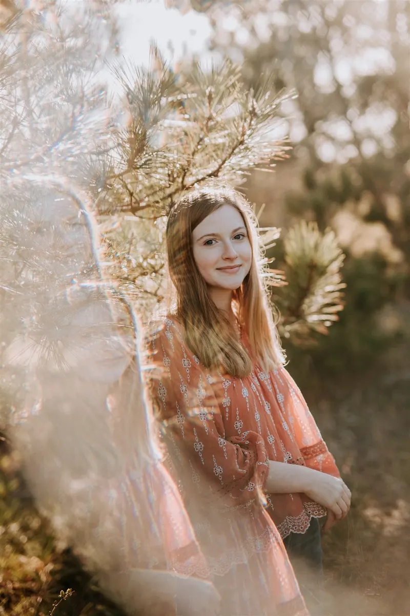 Senior portrait session in Northern Michigan by Allen-Kent Photography