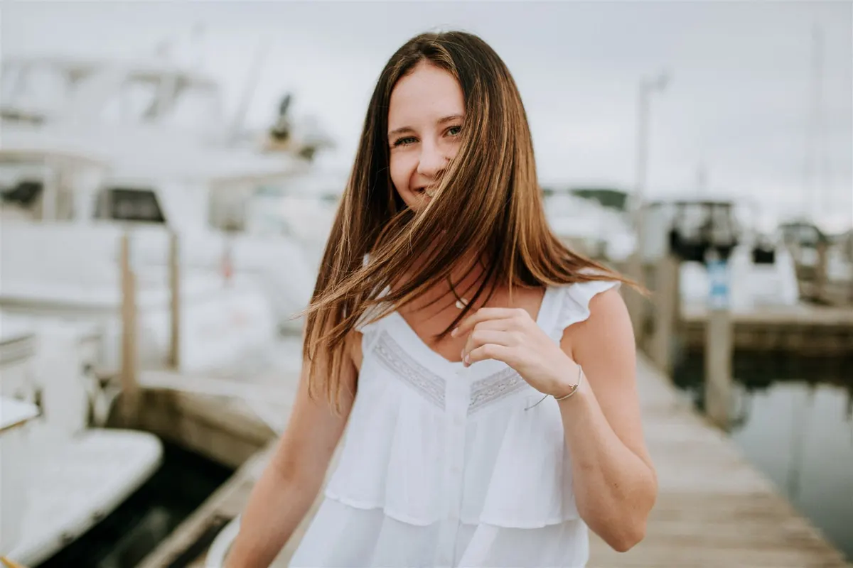 Senior portrait session in Northern Michigan by Allen-Kent Photography