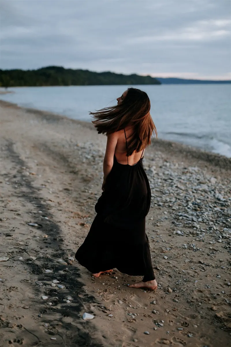 Senior portrait session in Northern Michigan by Allen-Kent Photography