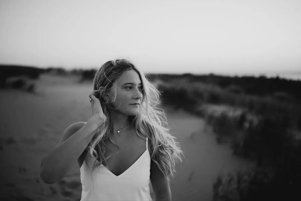 Senior portrait session in Northern Michigan by Allen-Kent Photography
