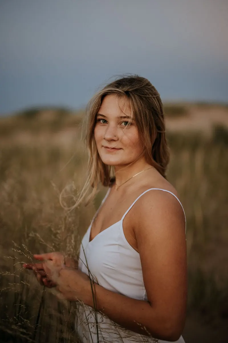 Senior portrait session in Northern Michigan by Allen-Kent Photography