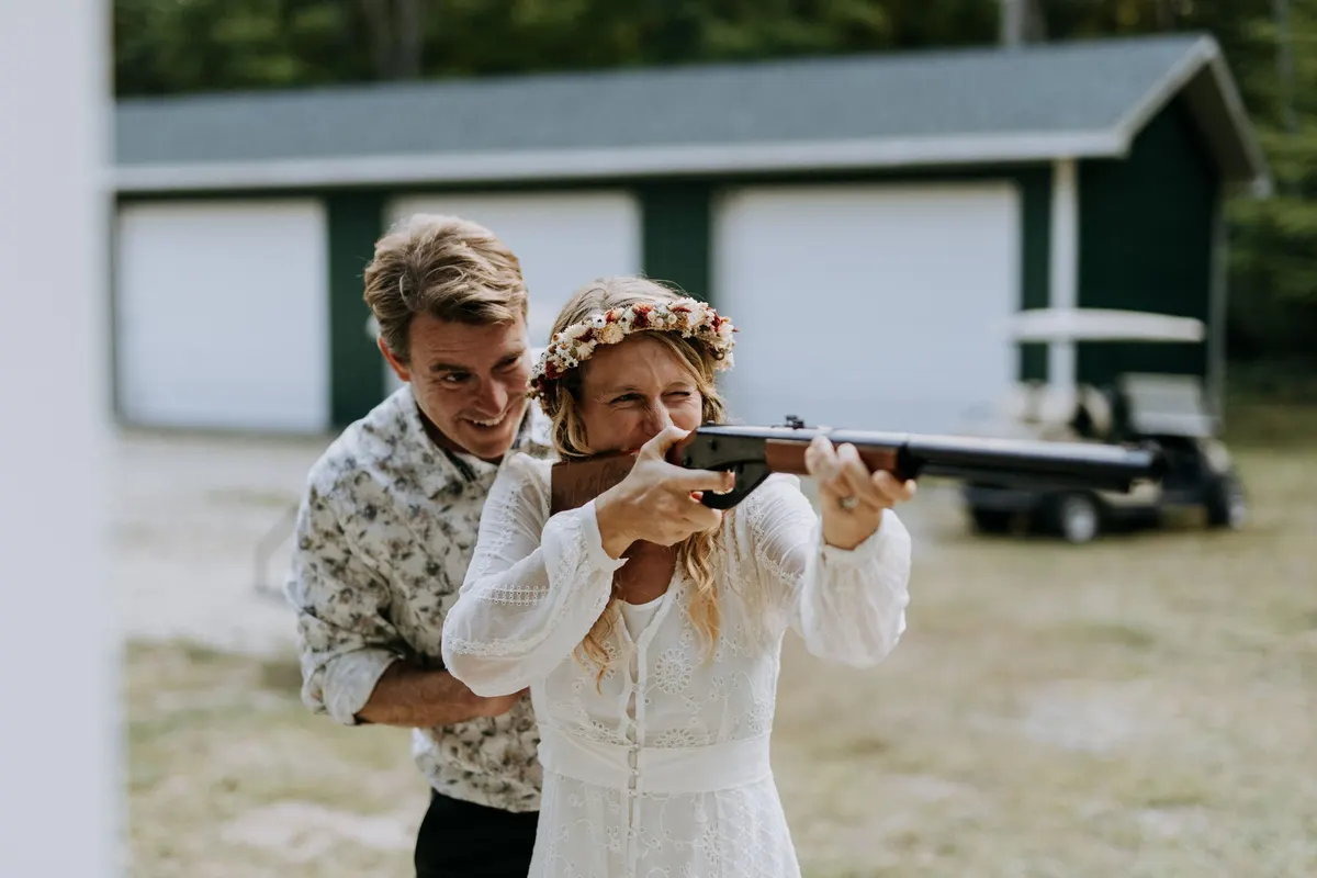 Northern Michigan wedding photograph by Allen-Kent Photography