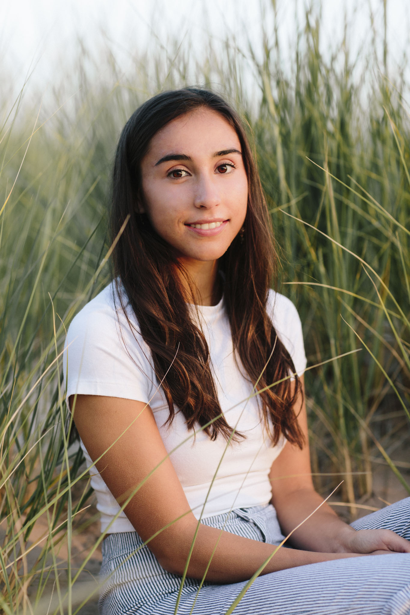 Classic Senior Portrait at pierce stocking scenic drive