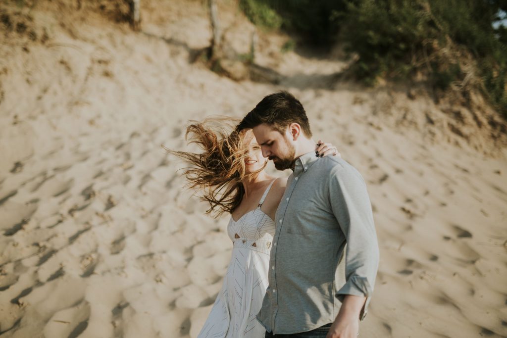 Piper + Leland Engagement Photographed at Pierce Stocking Scenic Drive
