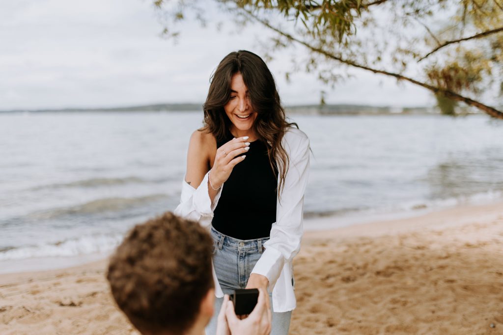 Surprise Proposal In Traverse City