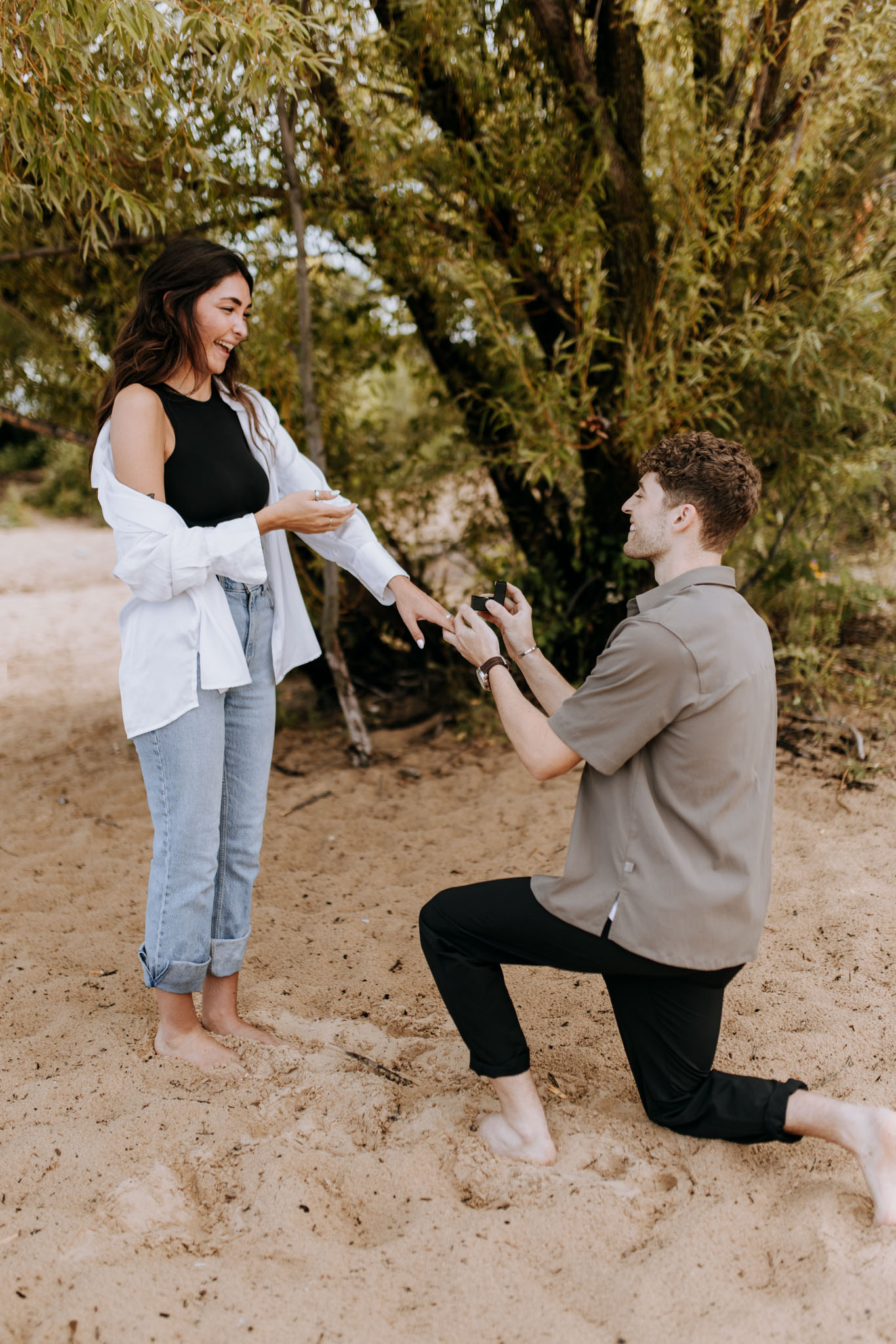 Surprise Proposal In Traverse City