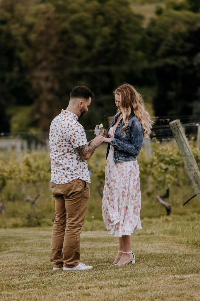 Chateau Chantal Traverse City Proposal Photographer