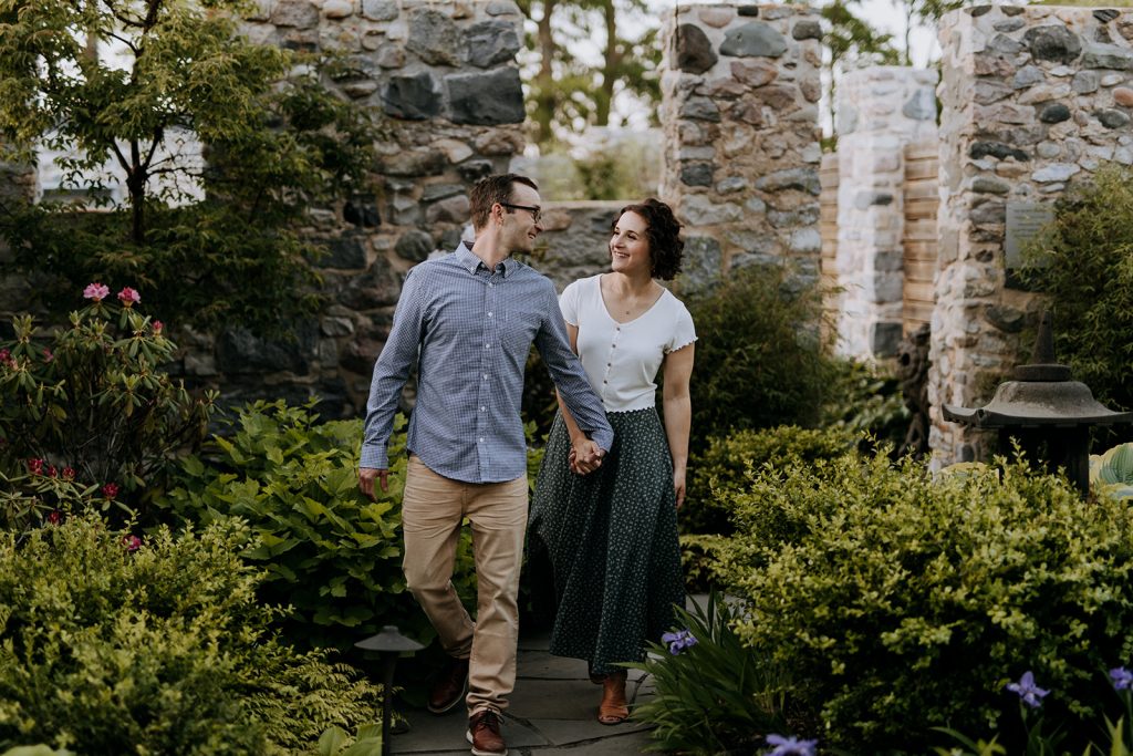 Botanic Gardens Traverse City Engagement Location