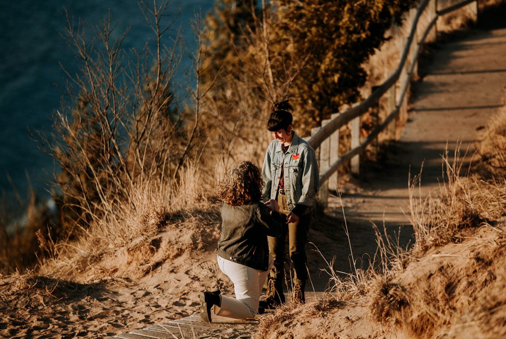 Empire Bluff Proposal - Northern Michigan proposal spots