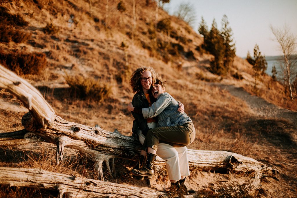 Proposal on the dunes - Empire Bluff Trail