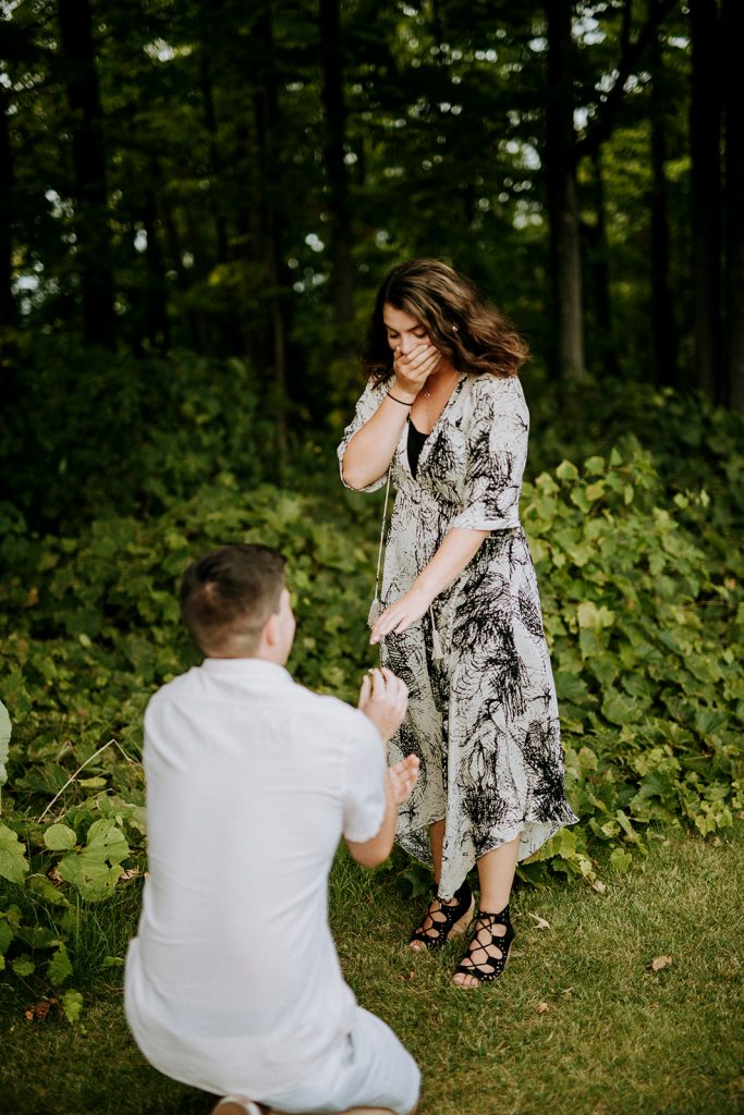 Brys Estate Traverse City Proposal Photographer