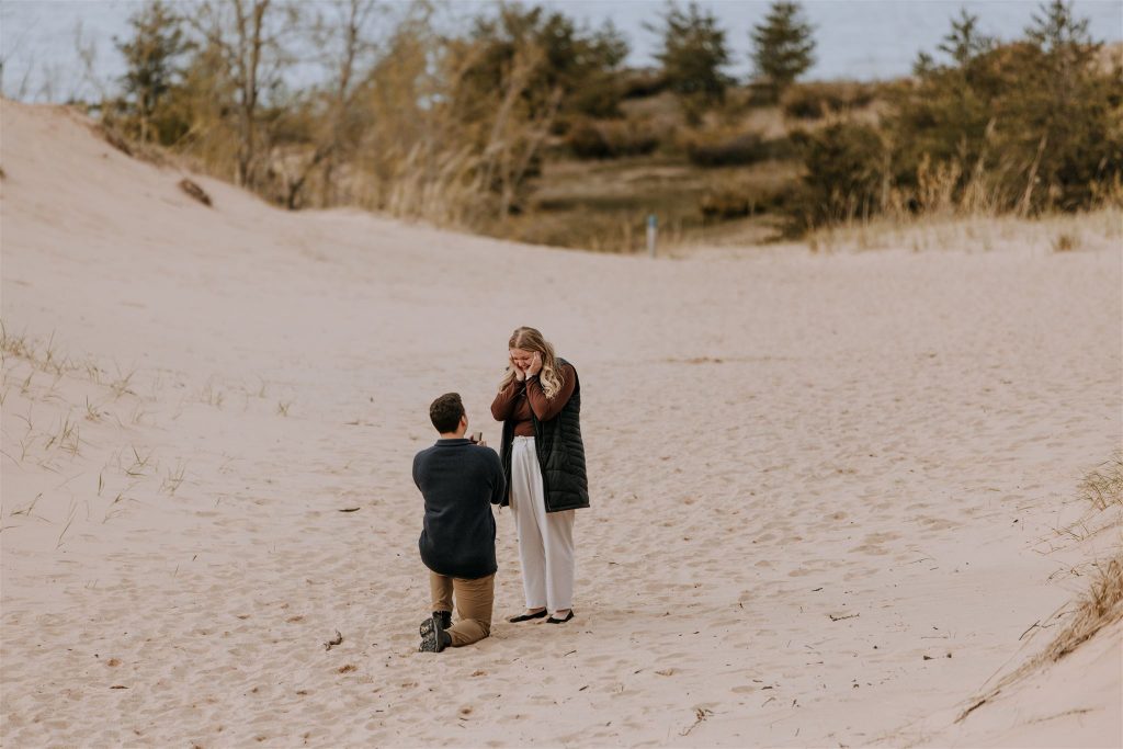 Sleeping Bear Dunes Proposal - Best proposal locations near Traverse City
