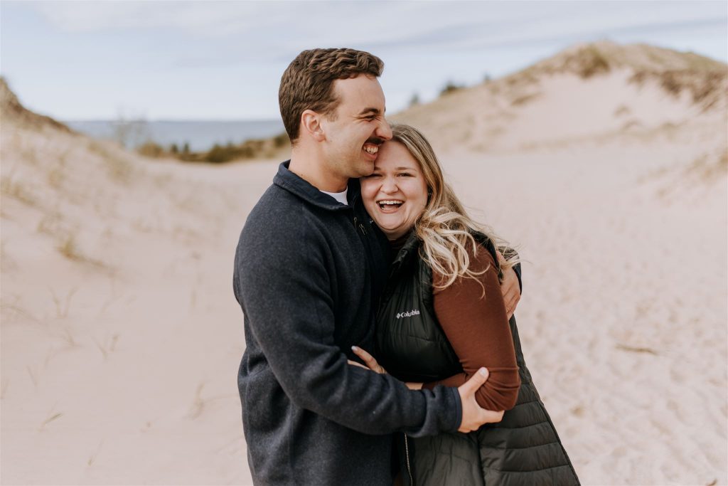 Sleeping Bear Dunes Proposal Photographer