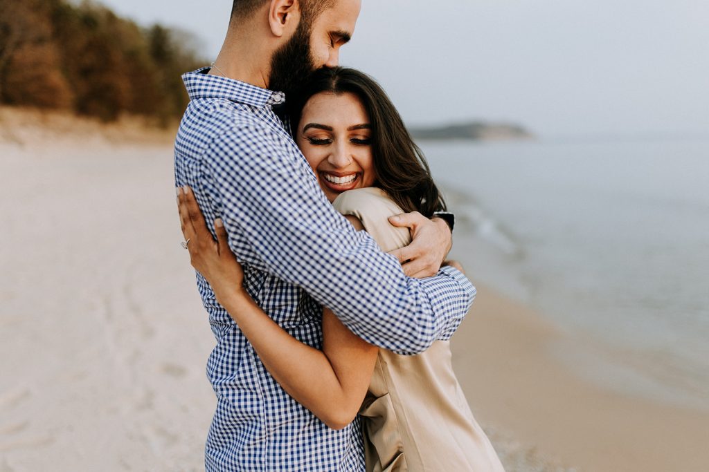 Sleeping Bear Dunes Beach Proposal Best Places to Propose in Traverse City
