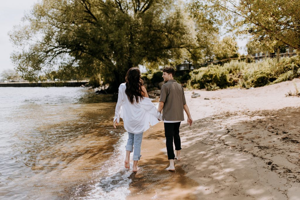 Traverse City Beach Proposal Photography