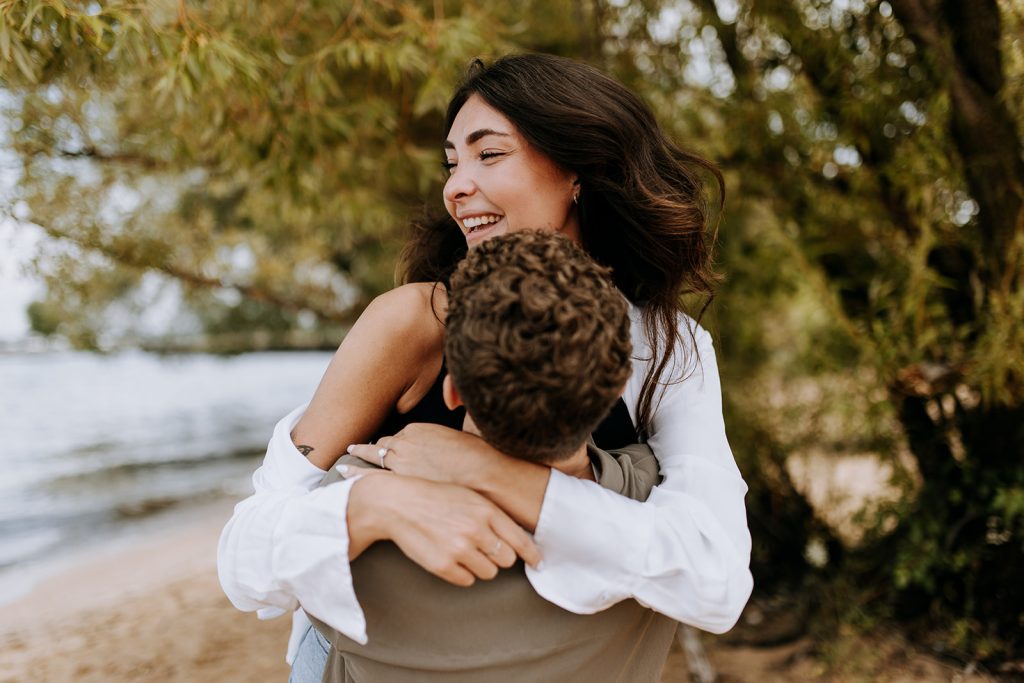 Traverse City Beach Proposal Photography