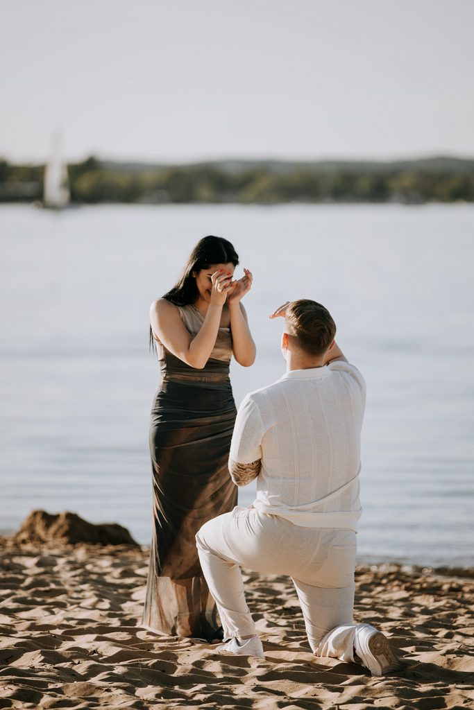 Downtown Traverse City Beach Proposal places to Propose in Traverse City